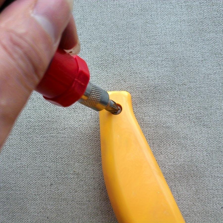 [Hand Tool Kit] Multi-Function Mini Ratchet Screwdriver Set - Steel, Reversible, Quick Operation,Durable, Mixed Color,Home Use, Drill Combinationcable