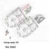 Aluminum Rear Foot Pegs for Honda CRF150F/CRF230F (2003-2020)