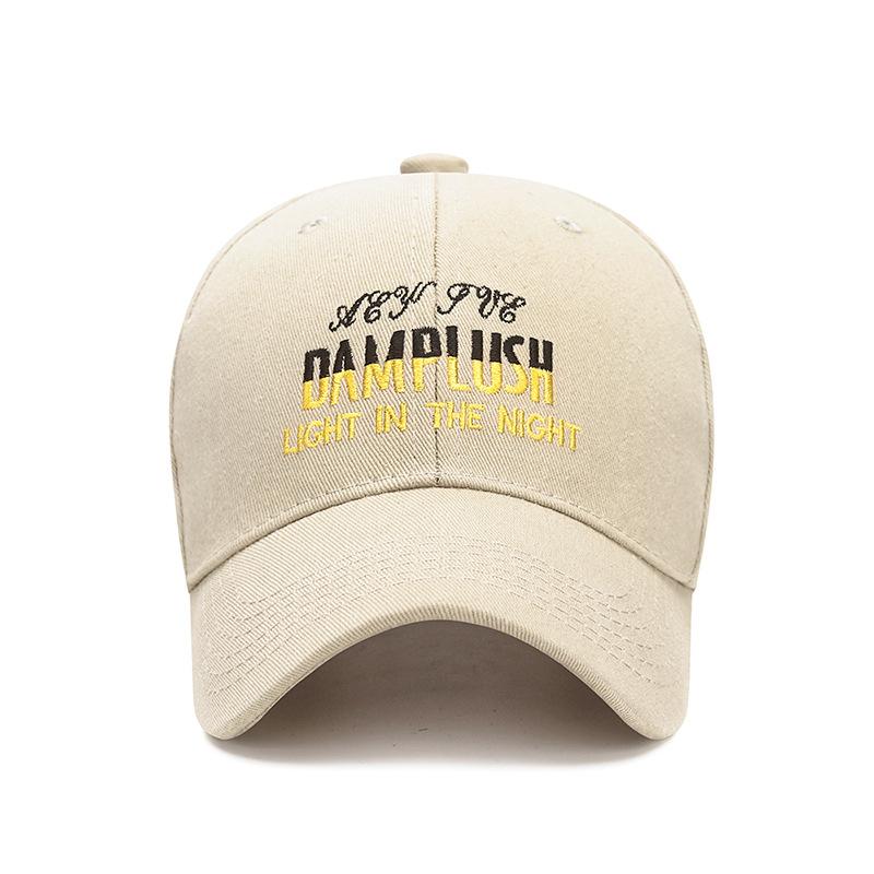 Frühling Sommer Herbst Kappe Baumwolle Brief Stickerei Baseball Kappe für Männer Frauen Paar Sonnenblende Hüte Fischerhut Schirmmütze
