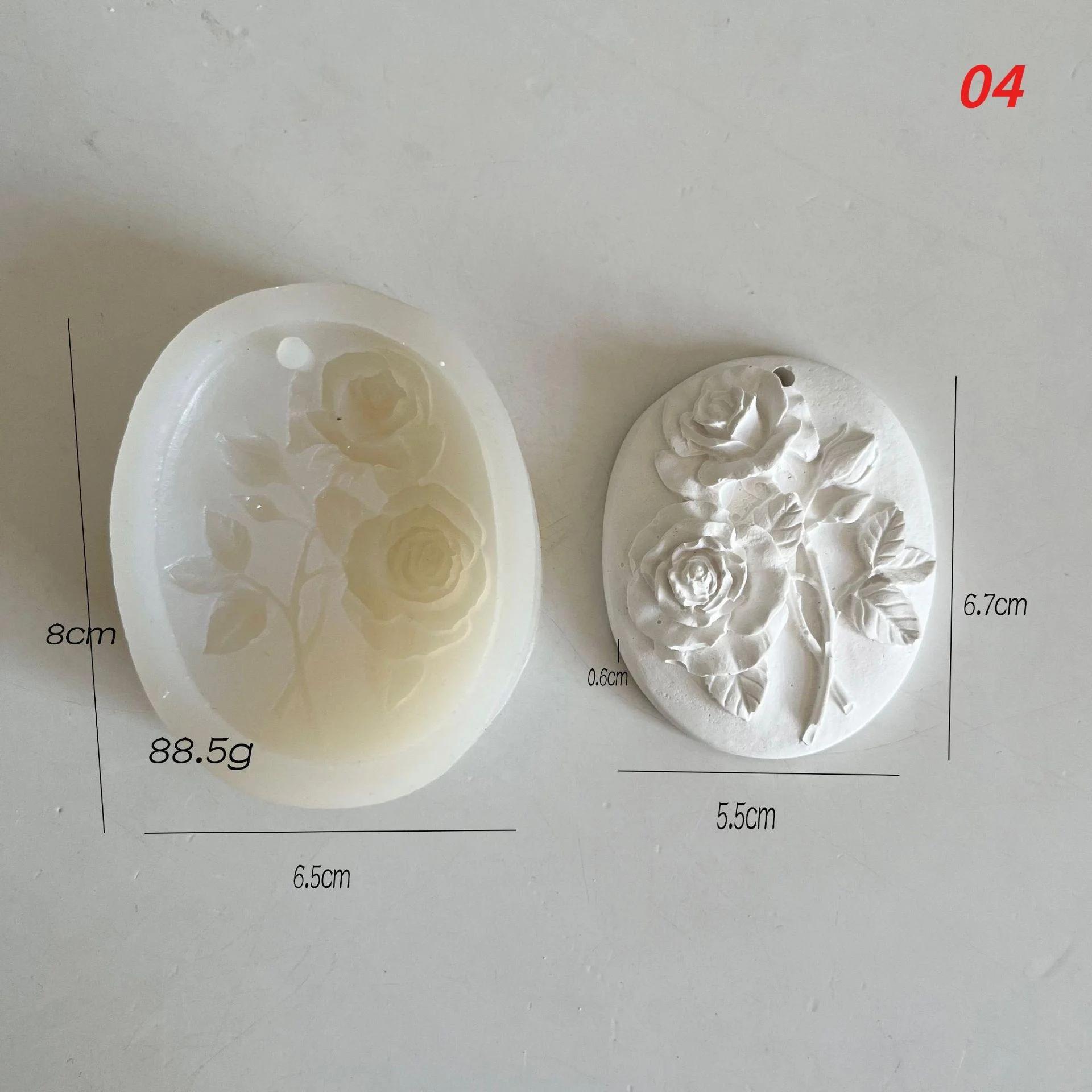 

Силиконовая форма Цветок Бабочка DIY Подвеска Ароматерапия Гипс Смола Форма Форма для Автомобильной Маркировки Форма для Восковых Листов 04