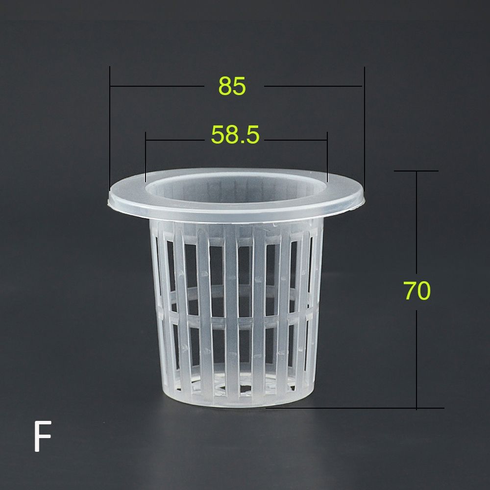 Garden Supplies Hydroponic Planting Grow Soilless Mesh Pot Net Cup Plant Basket Nursery Pots
