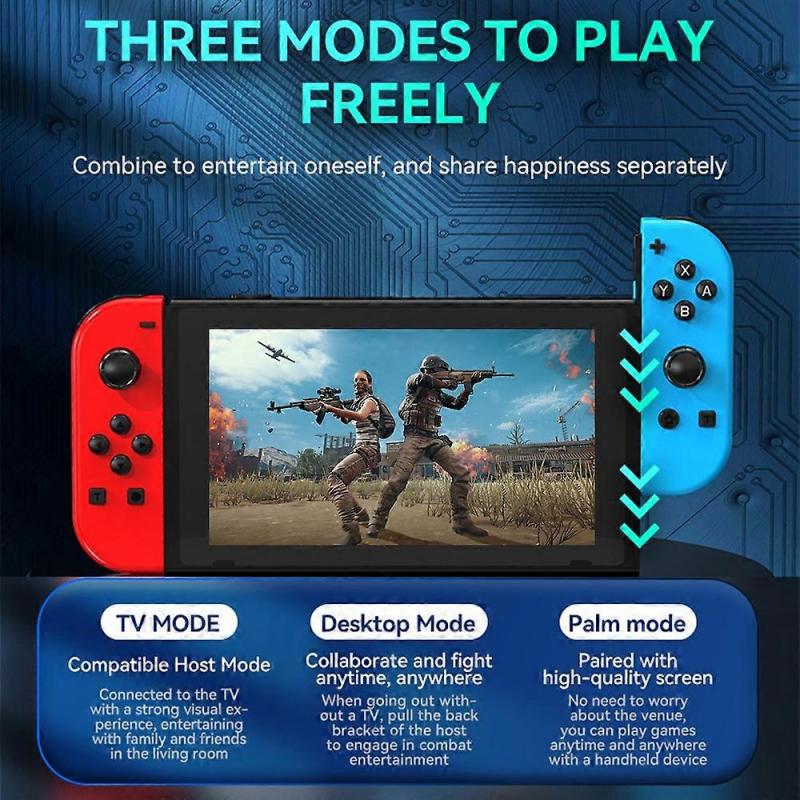 N8s JOY-02 1 Paar Drahtlose Controller für Nintendo Switch Spielekonsole d6m Bluetooth Gamepad mit