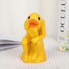 Model Thinking Duck Statue Sensory Toy Funny Animal Decorations  Children Toys