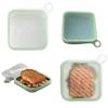 Isolierte Brotdose Bäckereiboxen Tragbar Tragbare Brotdose Silikon Sandwichhalter Schulgebrauch