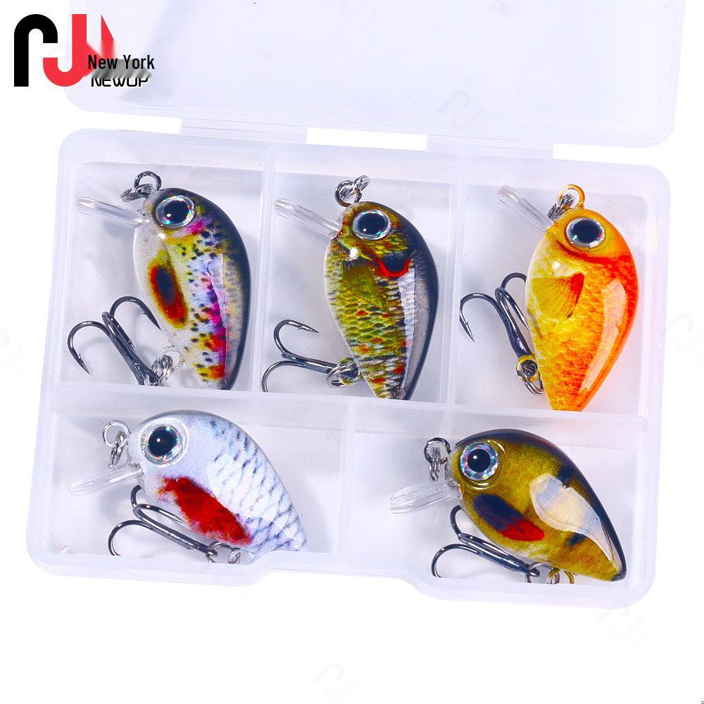 Outdoor Mini Lure Set: Little Fatty Simulated Bait for Cross-Border Fishing