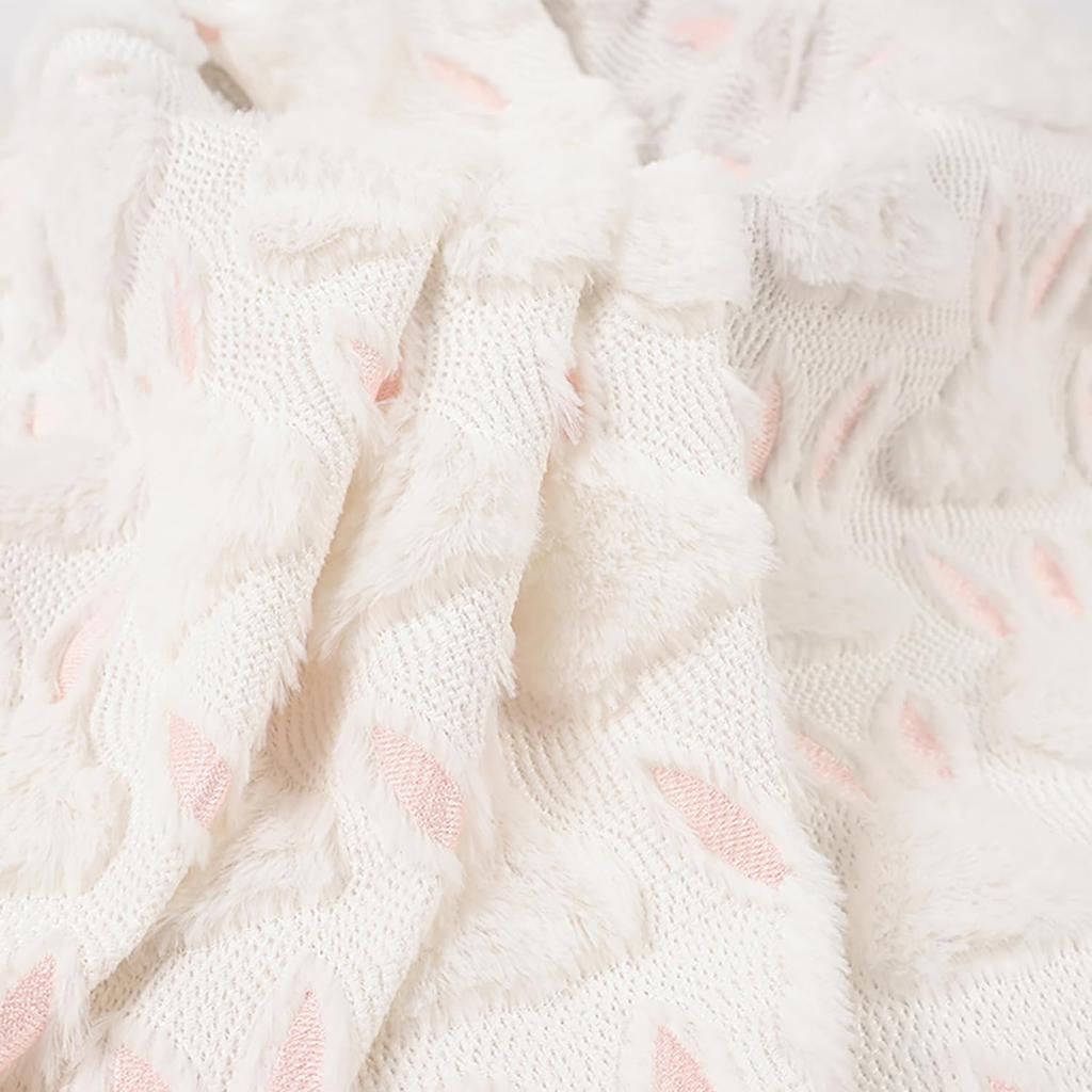 Easter Table Runner Bunny Table Runner Designs Soft Fluffy Plush Tufting Spring Table Runner Holiday Kitchen Dining Table Decoration for Home Party