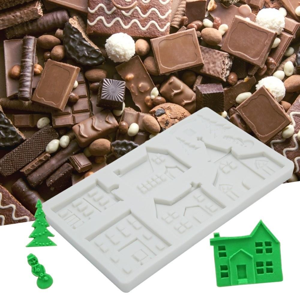 Multiple Cavity Design Silicone Mold Food Grade Silicone Cake Decor Mold Holiday Baking