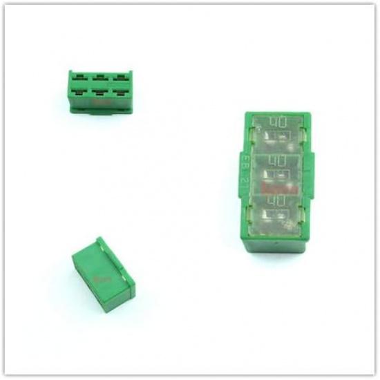 Сборка разъема-предохранительная вставка 24370-C991B для Nissan Infiniti предохранительная вставка (40 40 40) (2) 1