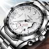 New Waterproof Luminous Men's Quartz Wristwatch - Trendy Korean Style, Fully Automatic, Domineering Design.