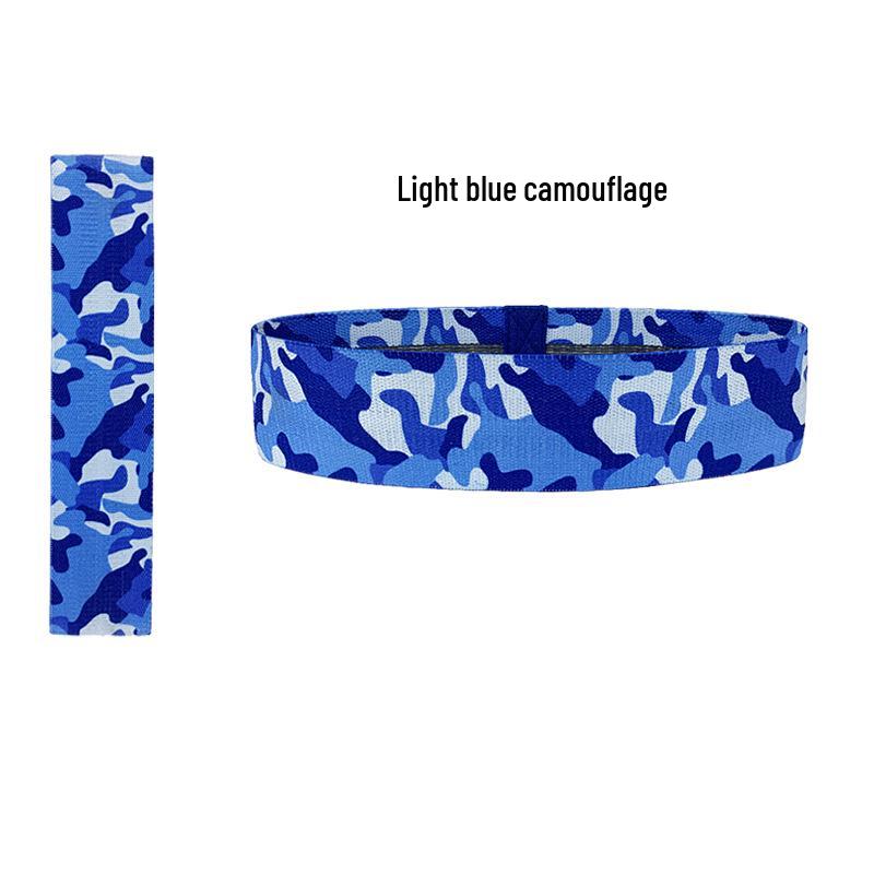 Camouflage Print Non-Slip Glute Toning Hip Band for Squat, Dance, Pilates, and Resistance Training