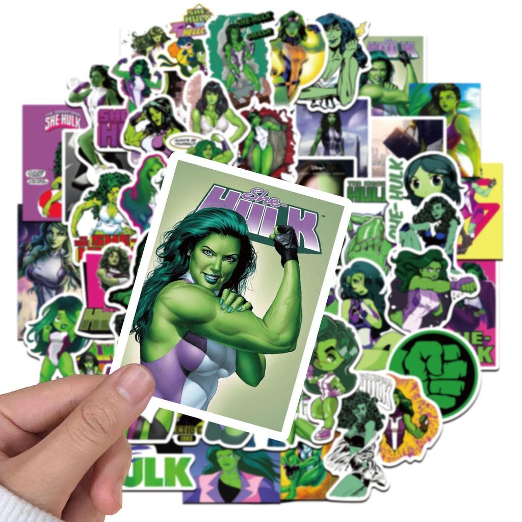 

Pieces She 50 Hulkwaterproof Diy Notebook Luggage Stickers For Legal Attendance 50PCS