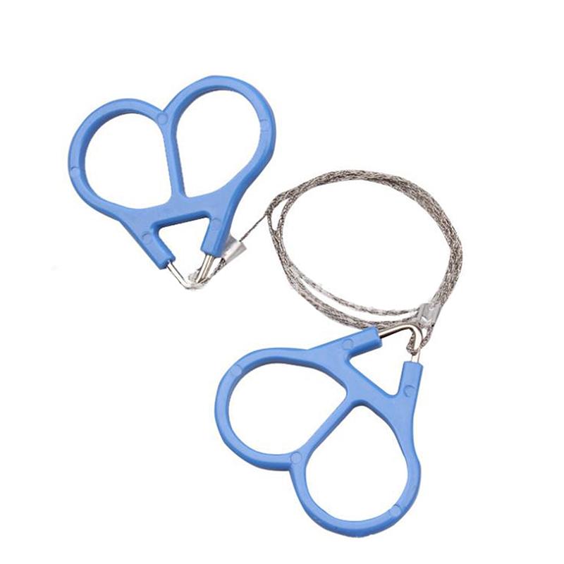 Portable Stainless Steel Wire Saw Cutter Hunting Camping Travel Survival Tool
