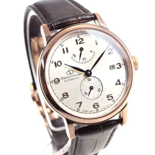 Orient Star Heritage Gothic Automatikuhr, Hergestellt in Japan, mit 2 Jahren Herstellergarantie, Herren, Weiß und Silber, RK-AW0003S