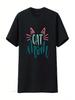 Cat Mom Fashionable Women S T Shirt Summer Top With Unique Print And Comfortable Micro Stretch Fabric Lover S Vintage Washed