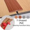 1pc 1m/39.37inch T-Shaped PVC Flooring Transition Strip - Easy Installation,Durable Threshold Seal for Hardwood & Laminate Floor