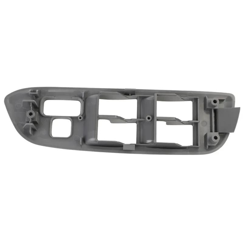M93K-Left Front Armrest Upper Panel 74232-42080-B0 For Toyota RAV4 2001-2004 Window Lift Switch Bezel Trim Cover 7423242080