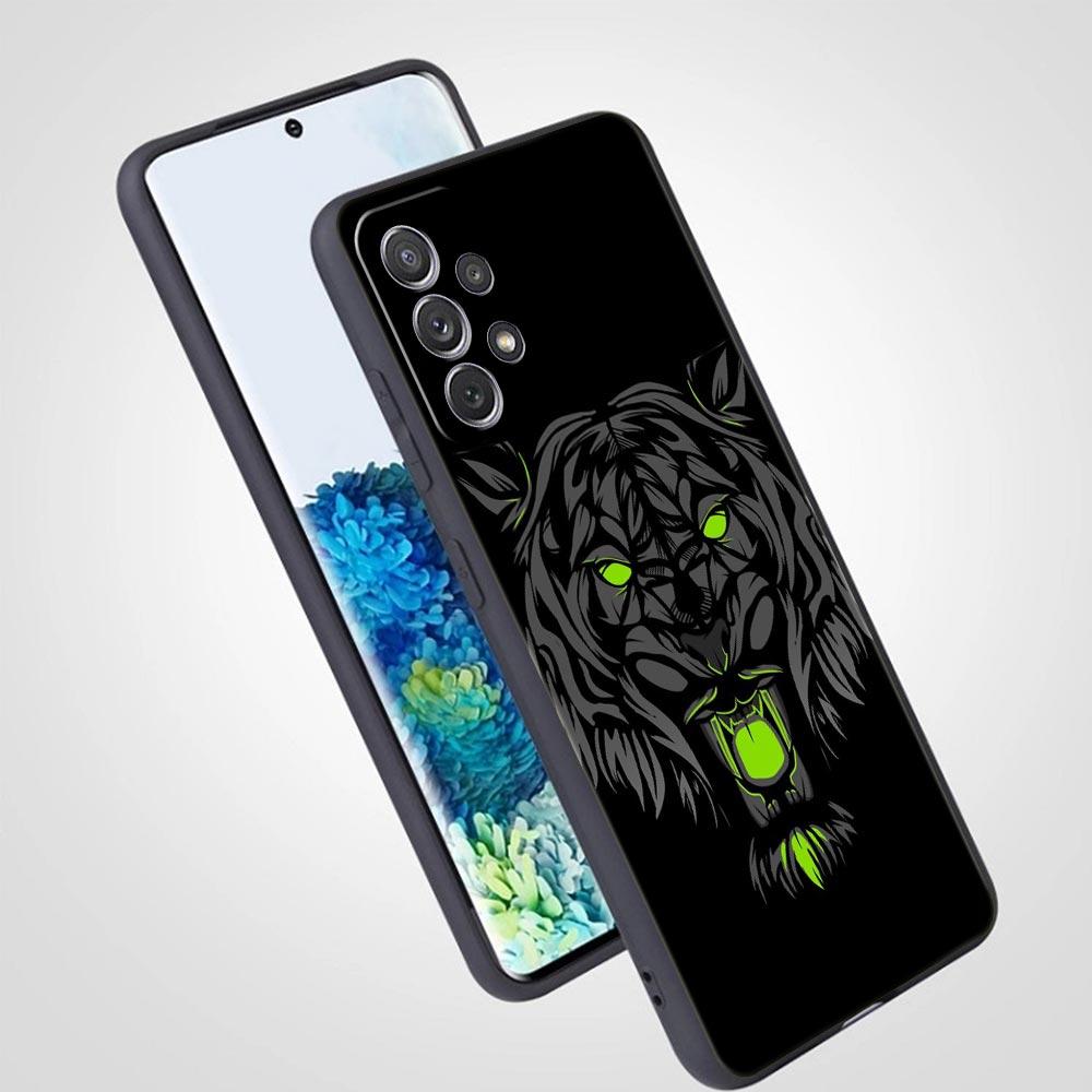 Animal Lion Wolf Tiger Phone Case For Samsung Galaxy A17 A07 A55 A35 A25 A15 A05 A33 5G A31 A23 A21s A13 A41 A73 A53 A51 A71over