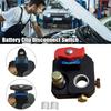 Car Battery Disconnect Switch Compatible with 12V 24V Vehicles Featuring Antileakage Power Cutoff and Secure Circuit Isolation