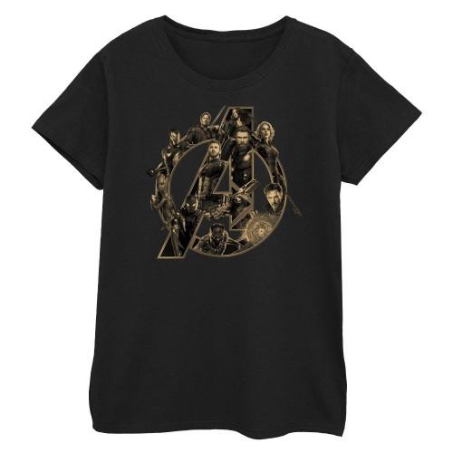 

Avengers Infinity War Womens/Ladies Logo Boyfriend T-Shirt XXL білий