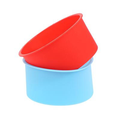 1 ks 4palcové silikonové mini dortové formy Kulaté formy na pečení kulaté nepřilnavé formy na pečení