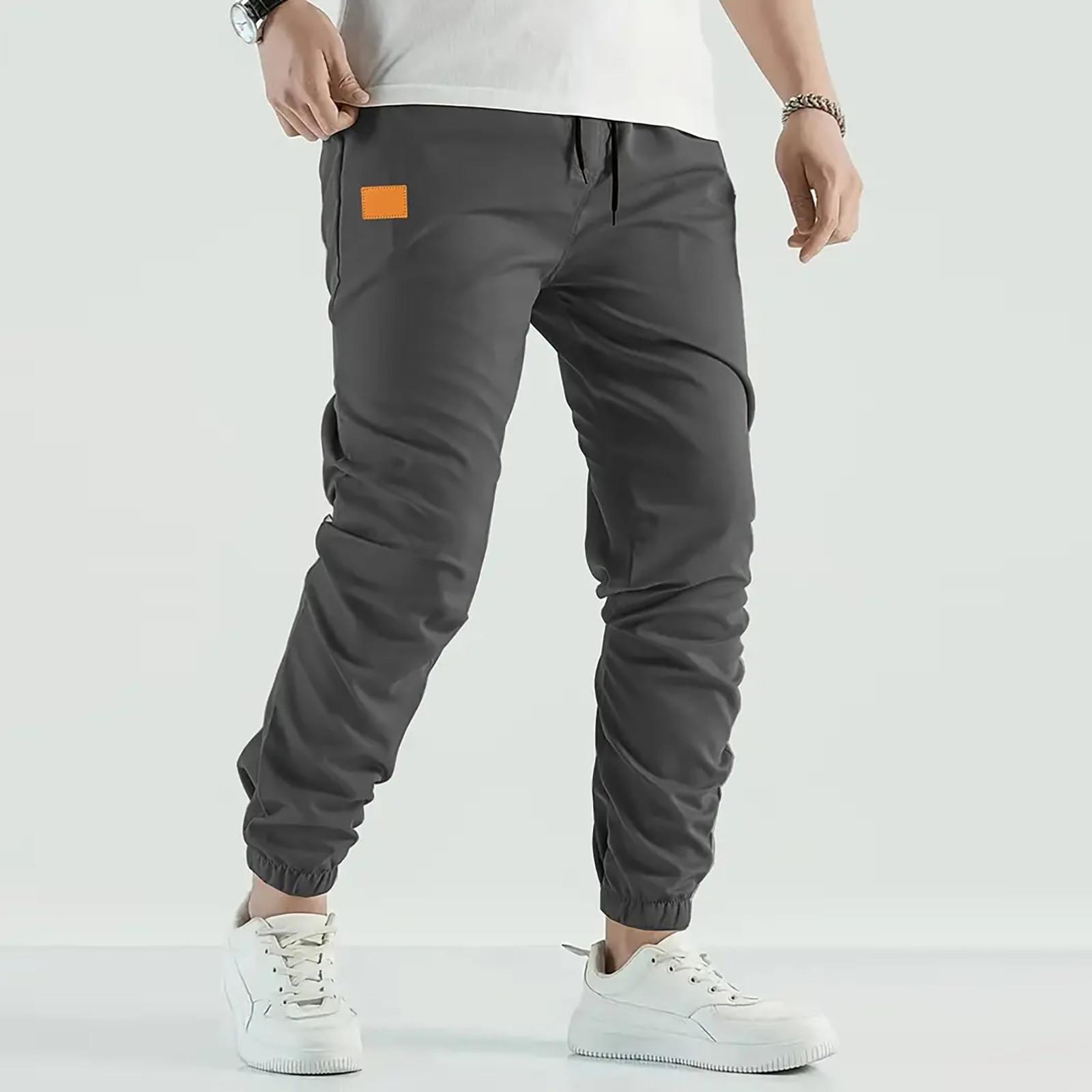 

Мужские комбинезоны, повседневные брюки с несколькими карманами и завязками, походные брюки, хлопковые саржевые брюки XL