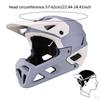 Bicycle Accessories: Full Face Helmet Designed for Mountain And Road Use