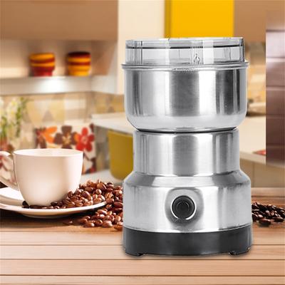 100W elektrische Kaffeemühle mit herausnehmbarer Kaffeepulverschale