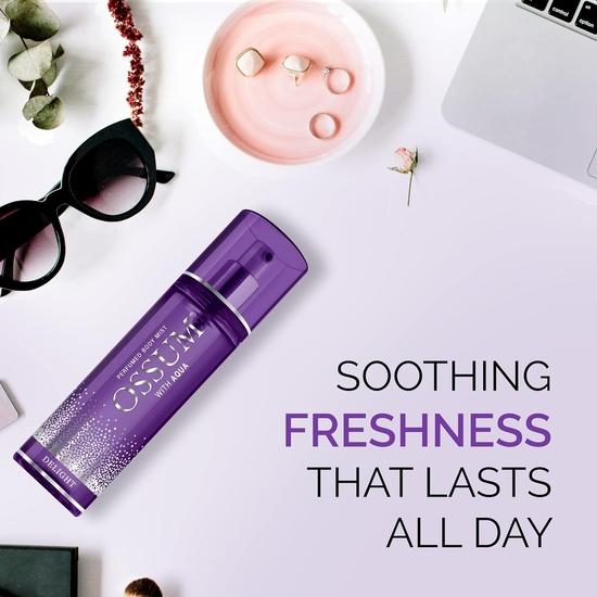 FOGG Ossum Delight, Perfume Body Mist With Aqua, Long-Lasting Freshness Spray For Women, 115Ml (Fresh)