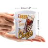 1pc 11oz Beer Lover Ceramic Mug with Double-Sided Print, Perfect Home or Office Cup, Great Humorous Gift for Drinking Fans