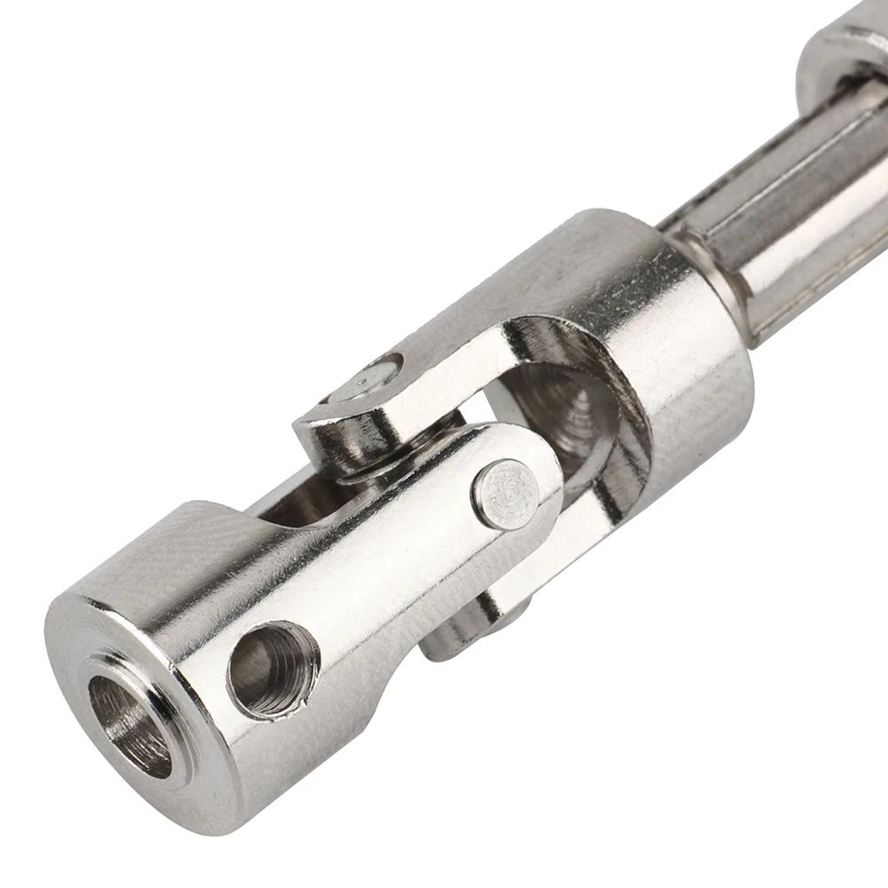 Metals High Hardness Telescopic Universal Transmission Shaft Multi-specification Drive Shaft for SCX10 AXIAL 1/10 1/12 1/16 RC