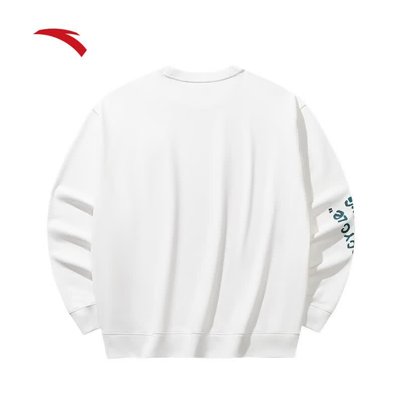 Anta Unisex Printed Pullover Sweatshirt