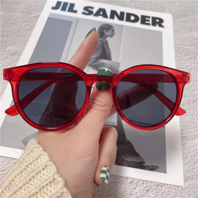 Ovale, bonbonfarbene, hochwertige Sonnenbrillen für Damen, Marine-Stücke, UV-geschützte Sonnenbrillen für Herren