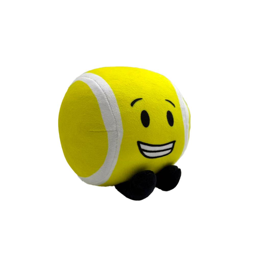 Tennis Ball Sports Plush Doll Cute Anime Peripherals Toy Centerpiece Desk Display For Kids Teens Birthday Christmas Gift
