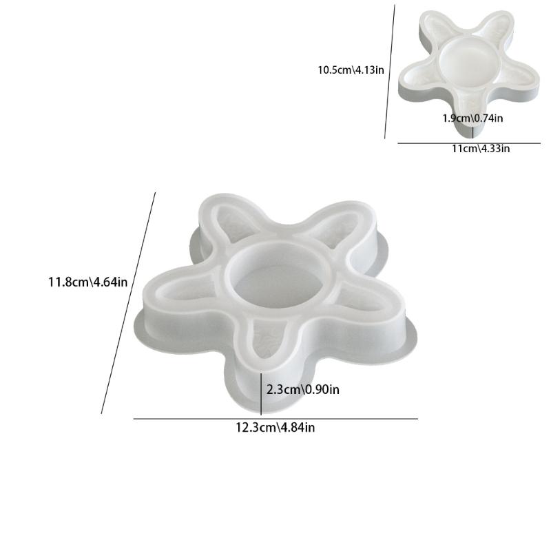 Sturdy Silicone Candle Stand Mould For Customes Craft And Decorative Accessories