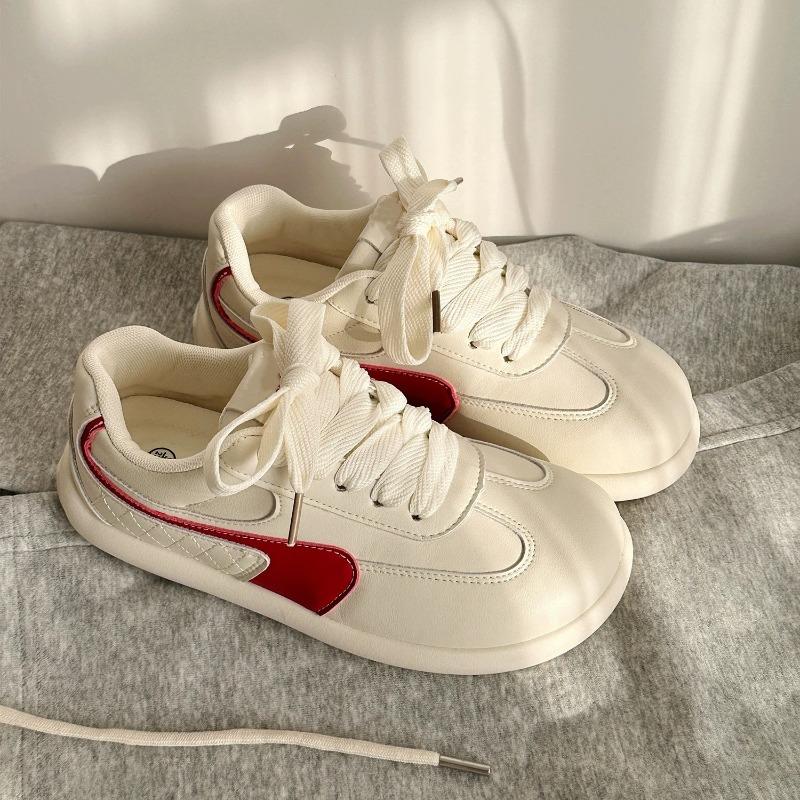 thick-soled women's spring and autumn new versatile casual light sports casual board shoes college style
