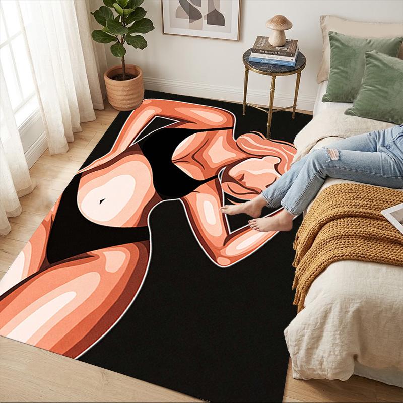 Body Confidence Living Room Nonslip Area Rug Soft Carpet For Bedroom Game Playroom Sofa Office Home Decor Doormat Christmas Gift C929122