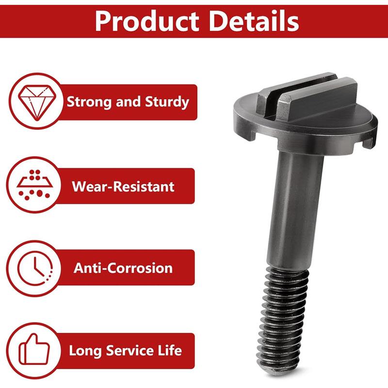 06-75-0025 Tornillo de Soporte de Hoja Pieza de Repuesto Apto Para Milwaukee 2626-20 18V Accesorios para Herramienta Multifunción Tornillo de Hoja