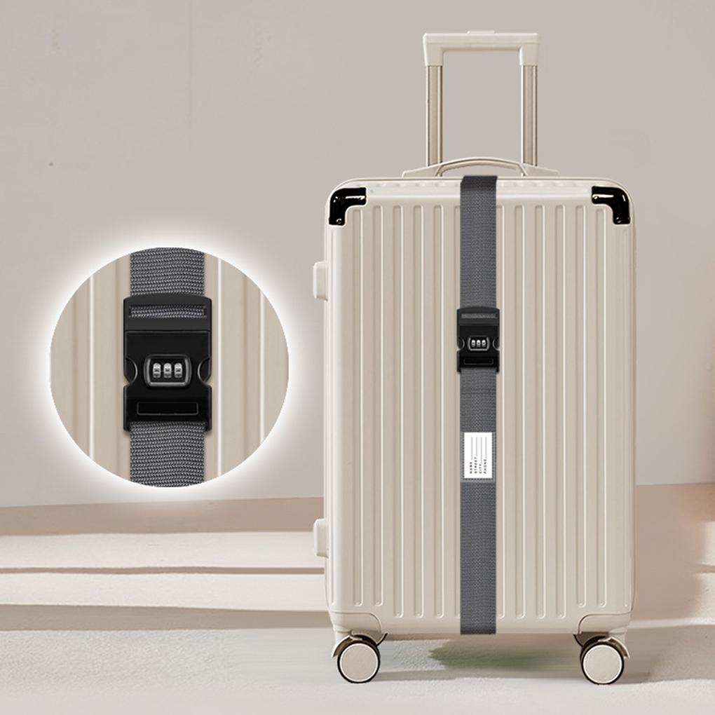3pcs Straps To Travel Luggage Straps 3pieces Luggage Security Straps Suitcases Straps Luggage Straps Suitcases To 34