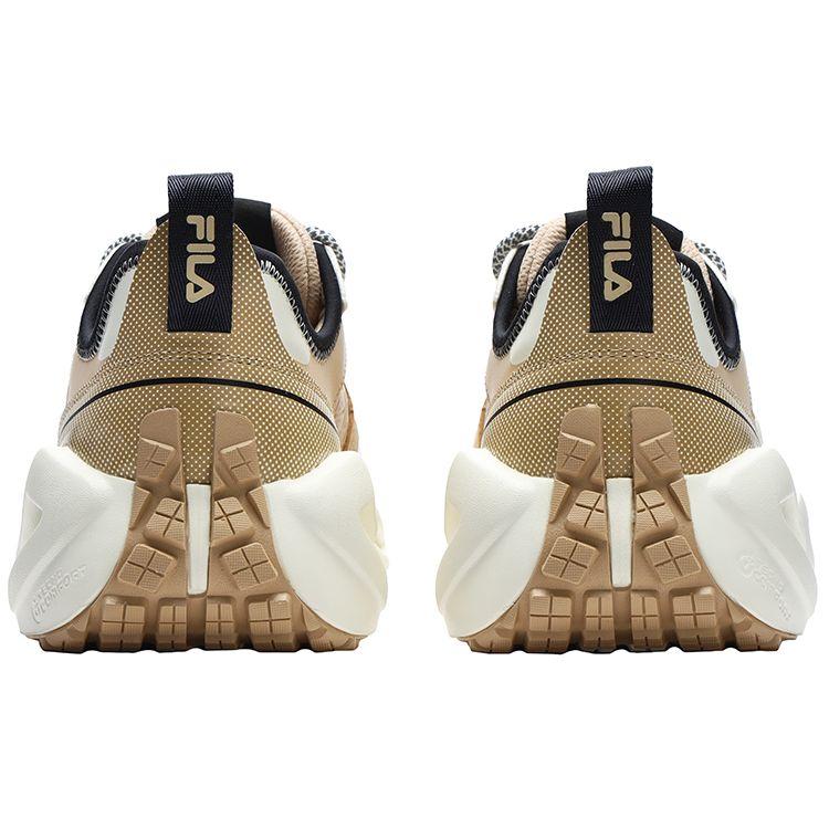 Fila Crypto Fabric Retro Sports Low Top Dad Shoes Men Sneakers Beige F12M313101FBV