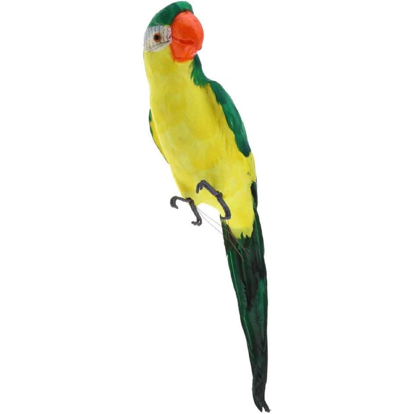 

EBTOYS Artificial Birds Lifelike Feathered Birds Christmas Model Artificial Birds Lifelike Feathered Tree Craft - Parrot (Green)