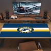 St. Louis Blues Logo Color Mouse Pad Large Gaming Table Cushion Non-slip Laptop Tablet Big Mousepad XXL Mat Mini PC Playmat With Lock Edge