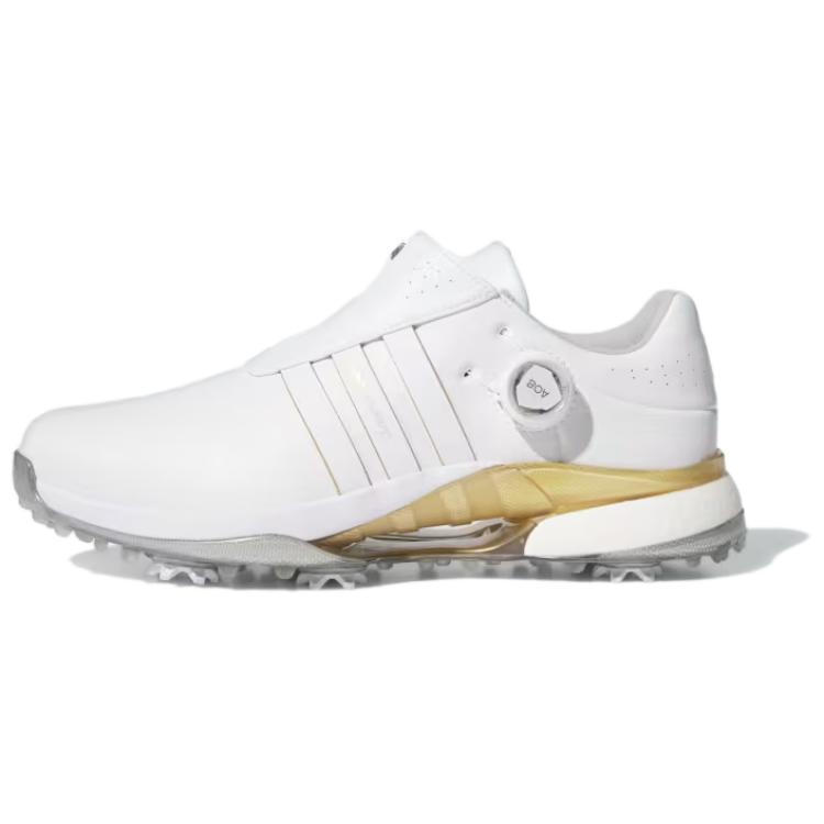 

Adidas Tour360 Удобные Универсальные Нескользящие Прочные Низкие Гольф-кроссовки Мужские Гольф-кроссовки Белый Платиновый IH5165 40⅔