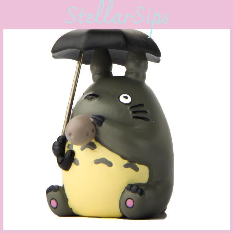 Micro Landscape My Neighbor Totoro Handcrafted Resin Ornament For Garden Diorama And Home Decor Enthusiasts