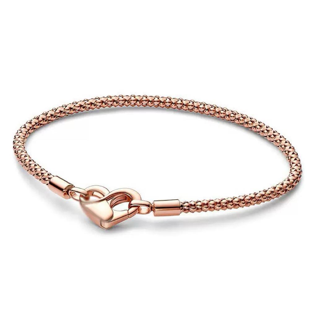 Rope Bracelet Round Bead Adjustable Bracelet s925 Pure Silver Classic Snake Bone Chain DIY Accessories Women's Jewelry Gift