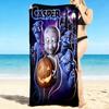 1Pc Casper Halloween Adventure Beach Towel, Quick Dry, Multi-Use for Beach Pool Gym Yoga Home Travel, Christmas, Halloween, Xmas Gift M929424