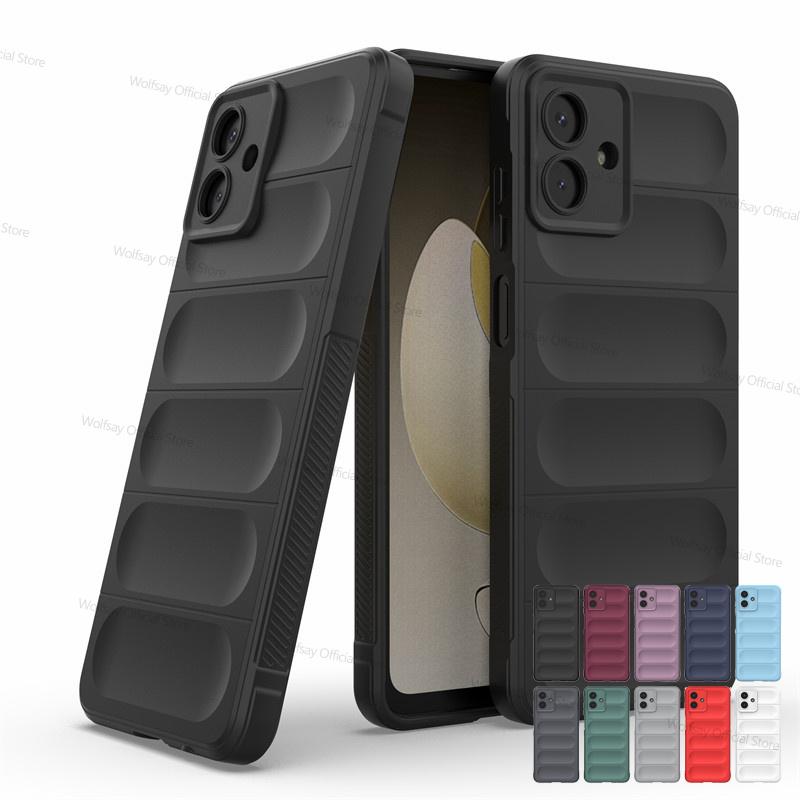 For Samsung Galaxy A07 4G Case Samsung Galaxy A07 4G Cover Cases Shockproof Silicone Anti-fingerprint Protective TPU Phone Cover