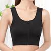 Corsetto con cerniera frontale Gilet piatto Fascia toracica Lesbica Tomboy Senza cuciture Canottiera modellante da donna Bustier IntimoModellatore taglie forti