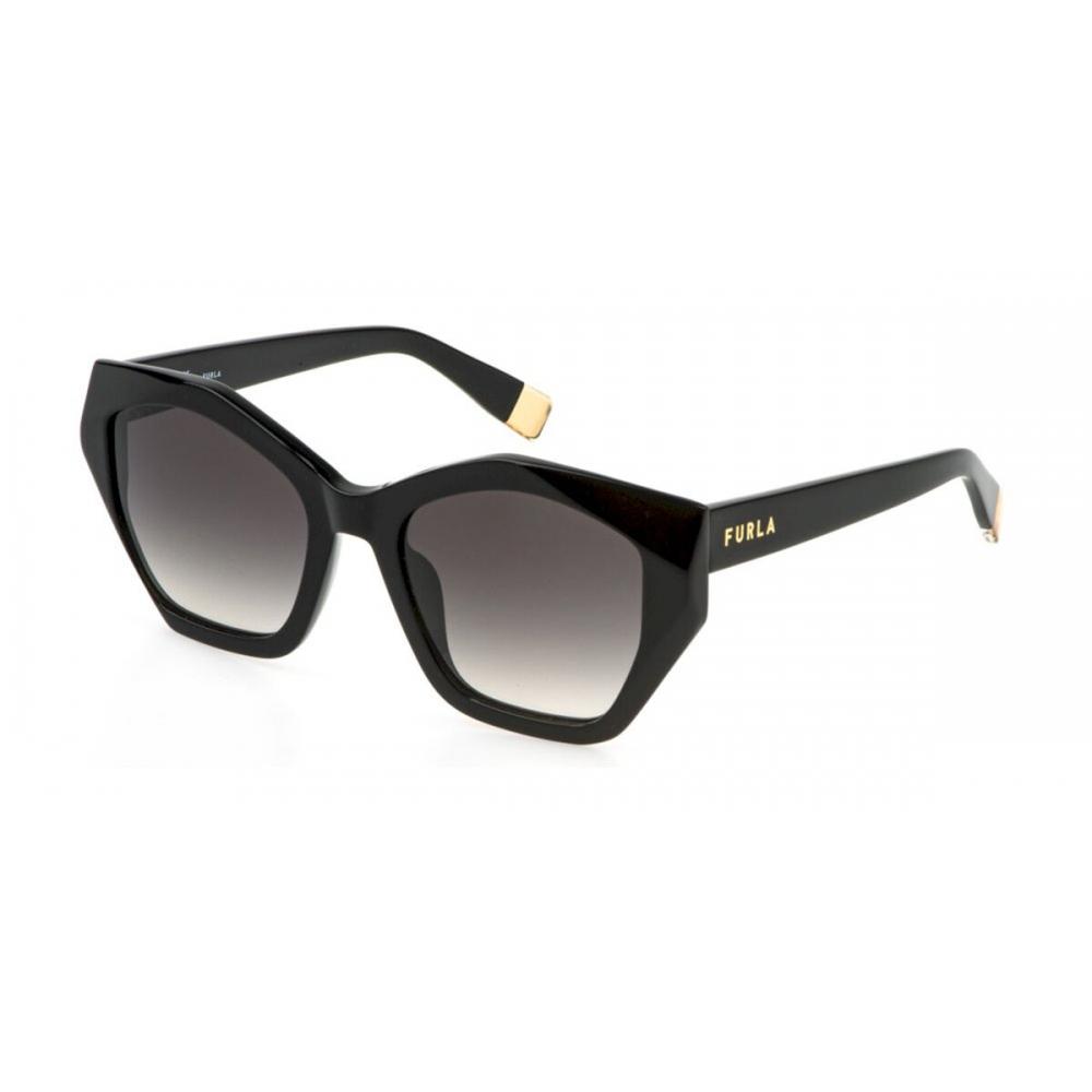

Furla Unisex Sunglasses Sfu885 0700 Shiny Black/54-20-140