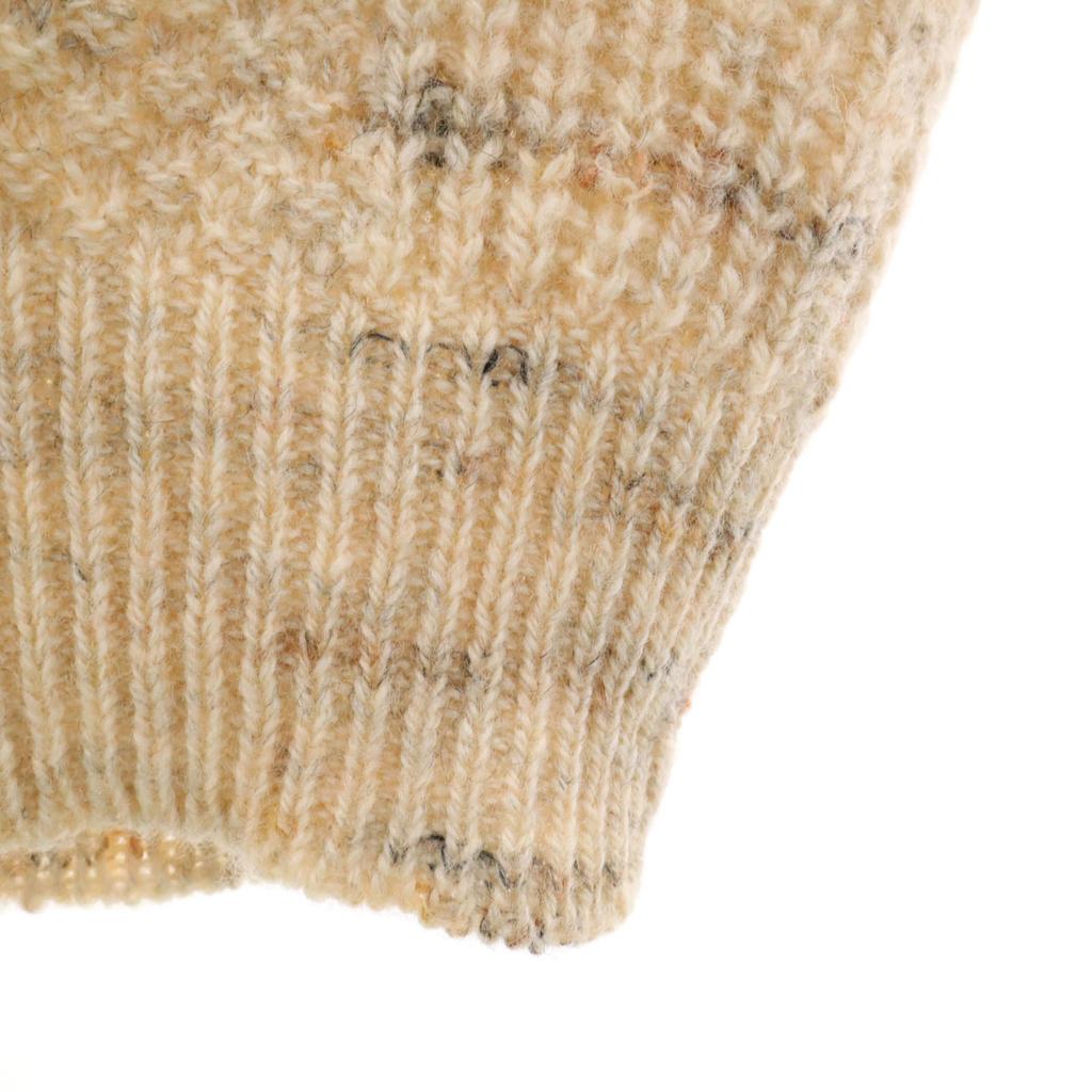 PENDLETON 70s Made In USA Vintage Long Sleeve Sweater XL Beige Knit Men's Used