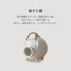 Kamoshika Tool Shop Mosquito Coil Holder, Mosquito Spear Pig, Ceramic, Banko Ware, Small Mosquito Spear Pig, White, OR-60-251